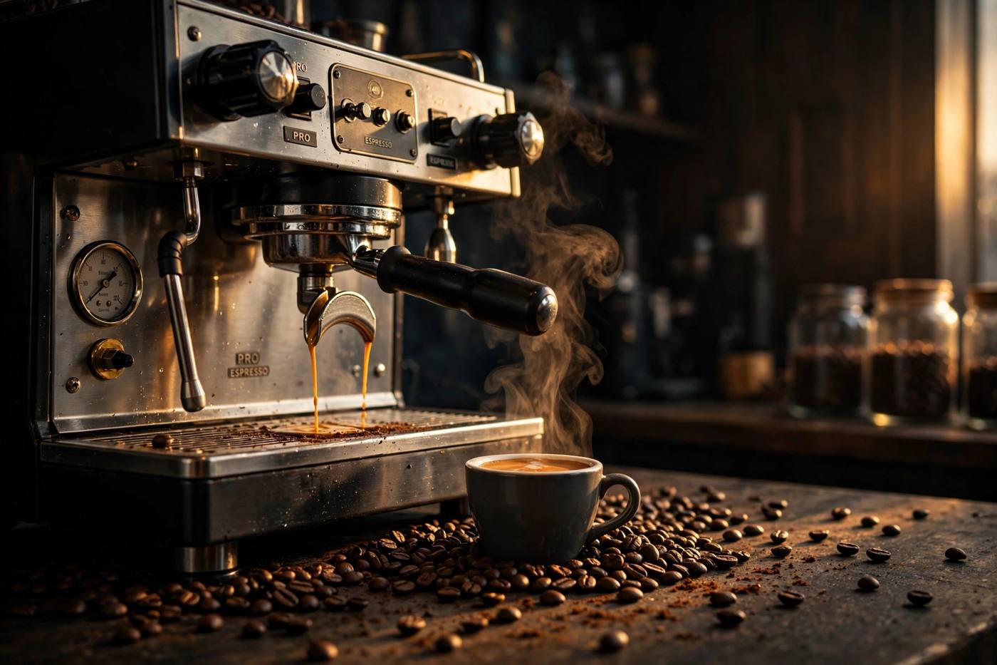 دستگاه اسپرسوساز حرفه‌ای